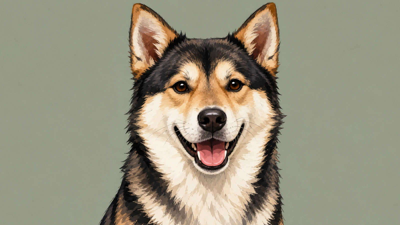 Shiba Inu Husky Mix